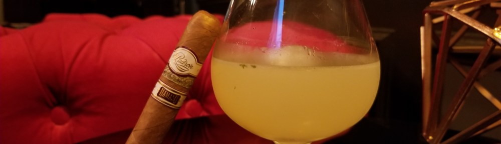Padron Damaso Cigar and The Monarch Cocktail